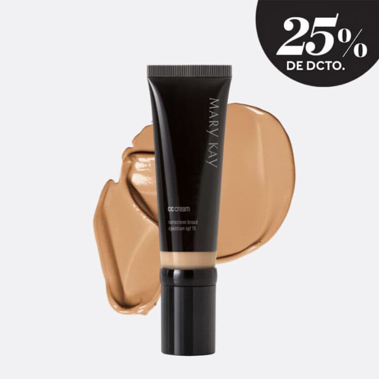 CC Cream - Crema Correctora de Color con FPS 15 Mary Kay® Medium to Deep 25%OFF
